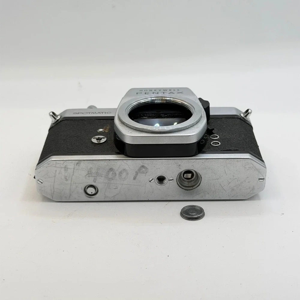 Honeywell Pentax Spotmatic 35mm SLR Film Camera Body Silver Black 1291563